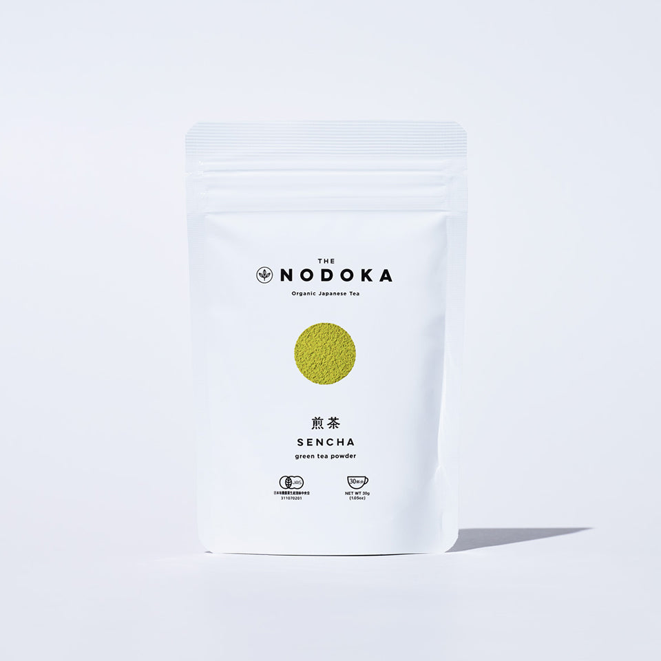 【THE NODOKA】オーガニック煎茶パウダー 30g (30杯分)
