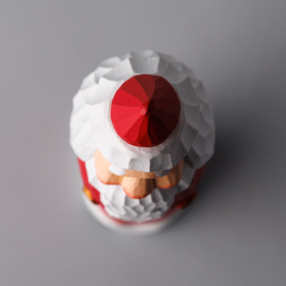 【とんがりサンタ】プレミアムキャンドル(赤・白)