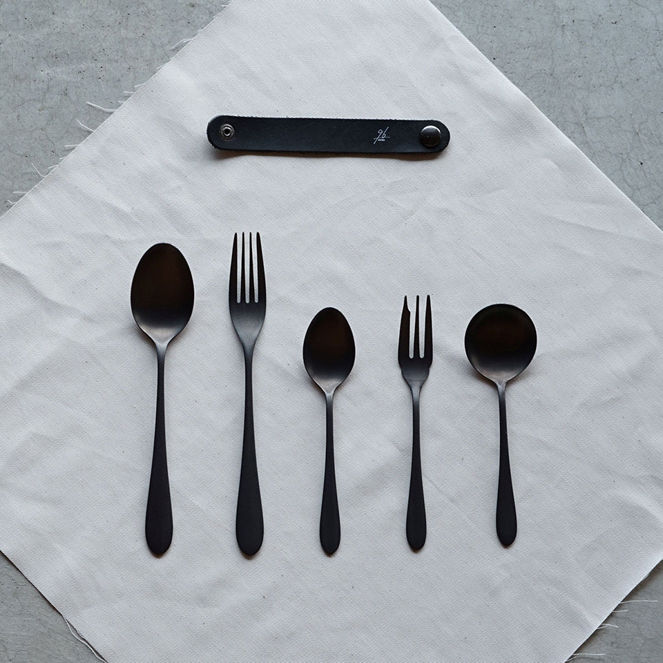 96（KURO） カトラリー贈りものパッケージ B ざらざら [12]｜Discover