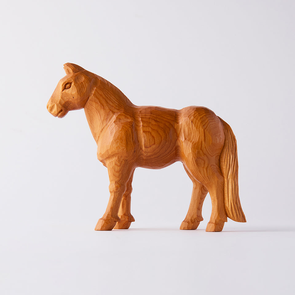 一位一刀彫 鷲塚彫刻 午｜Discover Japan 公式オンラインショップ