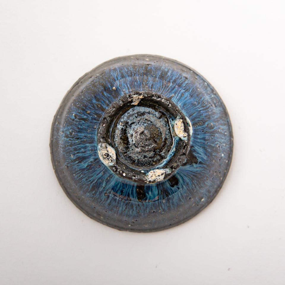 【小野象平】青灰釉ぐい呑