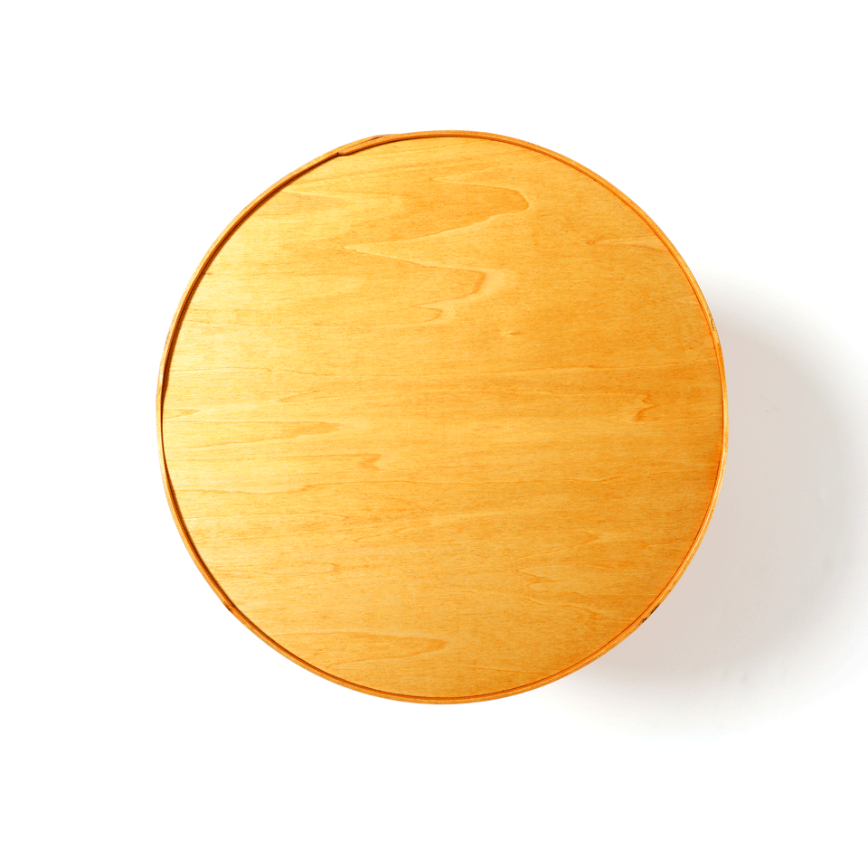 【まる工芸】ハットケース ナチュラル