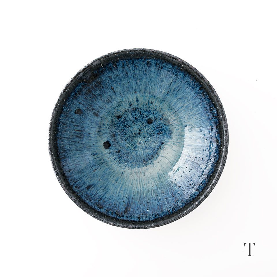 【小野象平】青灰釉5寸鉢