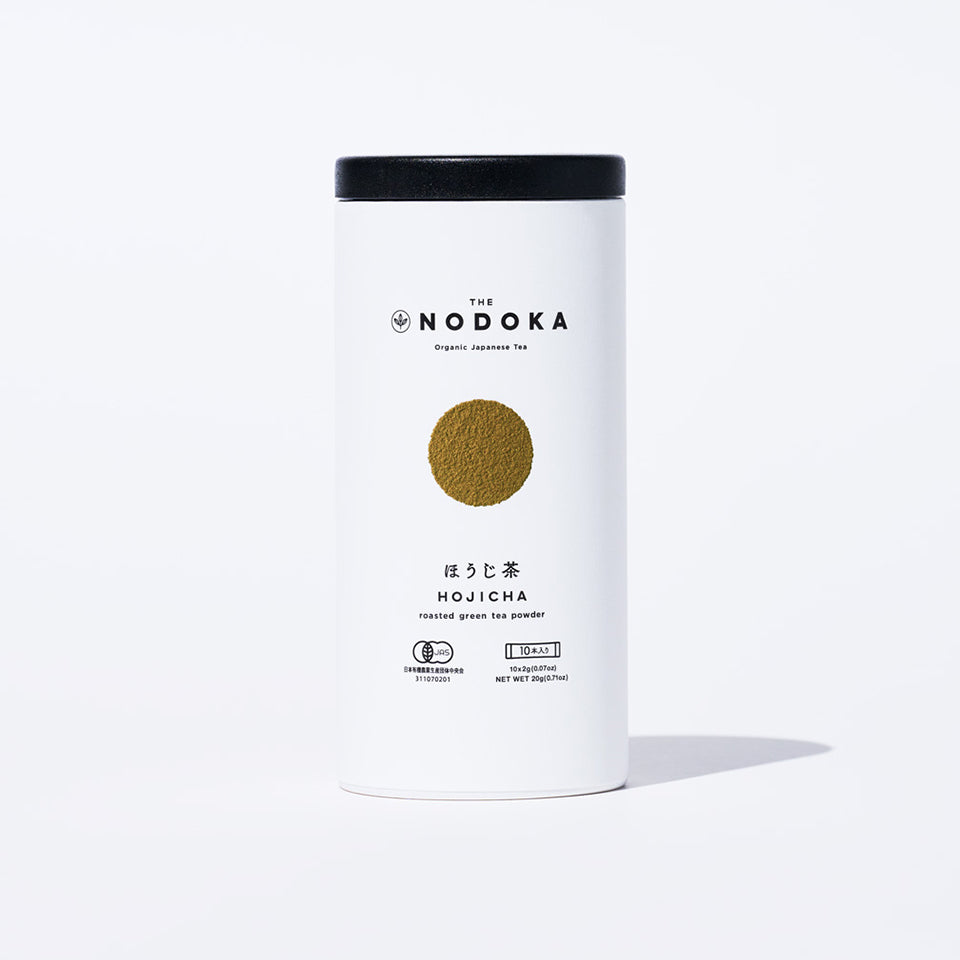 【THE NODOKA】 オーガニックほうじ茶 パウダー スティック (10本入り)