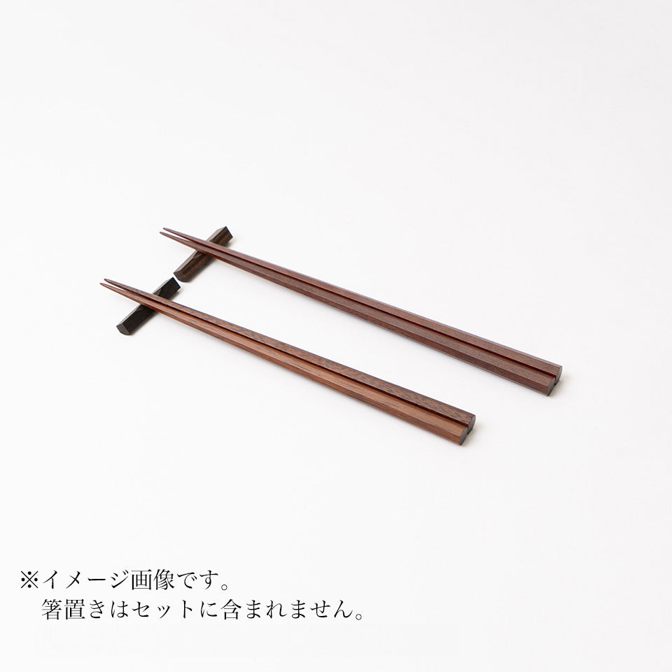 大黒屋 七角削り箸（大・小 各1膳）セット [送料無料]｜Discover