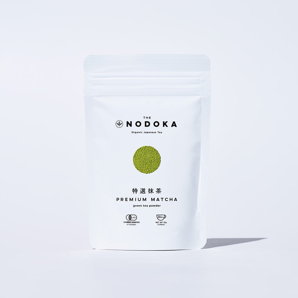 【THE NODOKA】オーガニック特選抹茶 30g (30杯分)