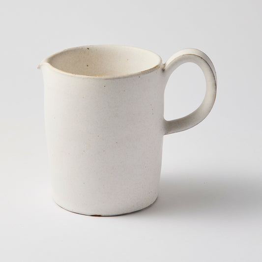 【アセビマコト】ピッチャー 白マット 450ml [53]