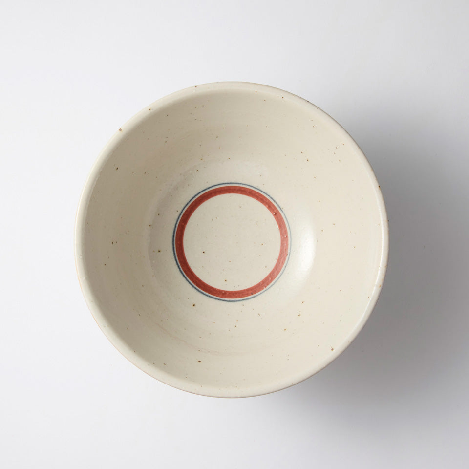 【冨本大輔】灰釉絵付深丼