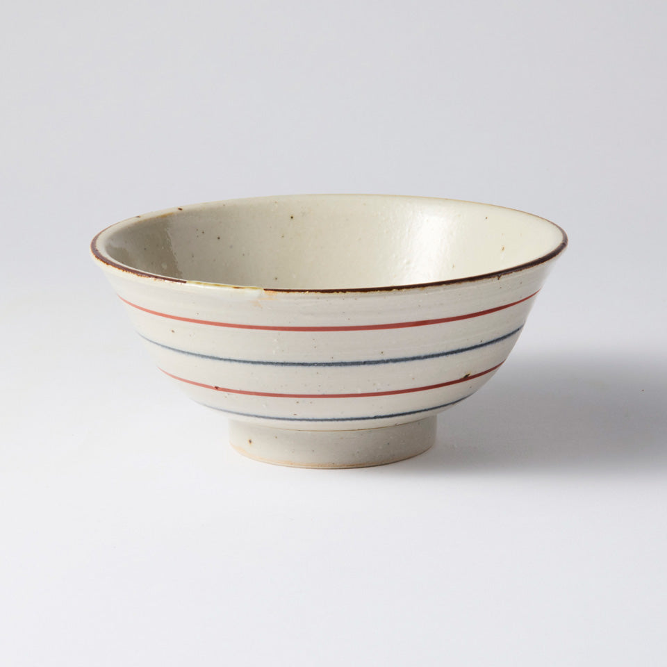 【冨本大輔】灰釉絵付飯碗 [3]