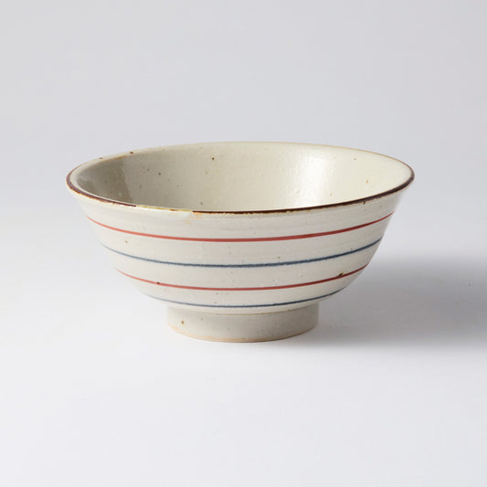 【冨本大輔】灰釉絵付飯碗 [3]