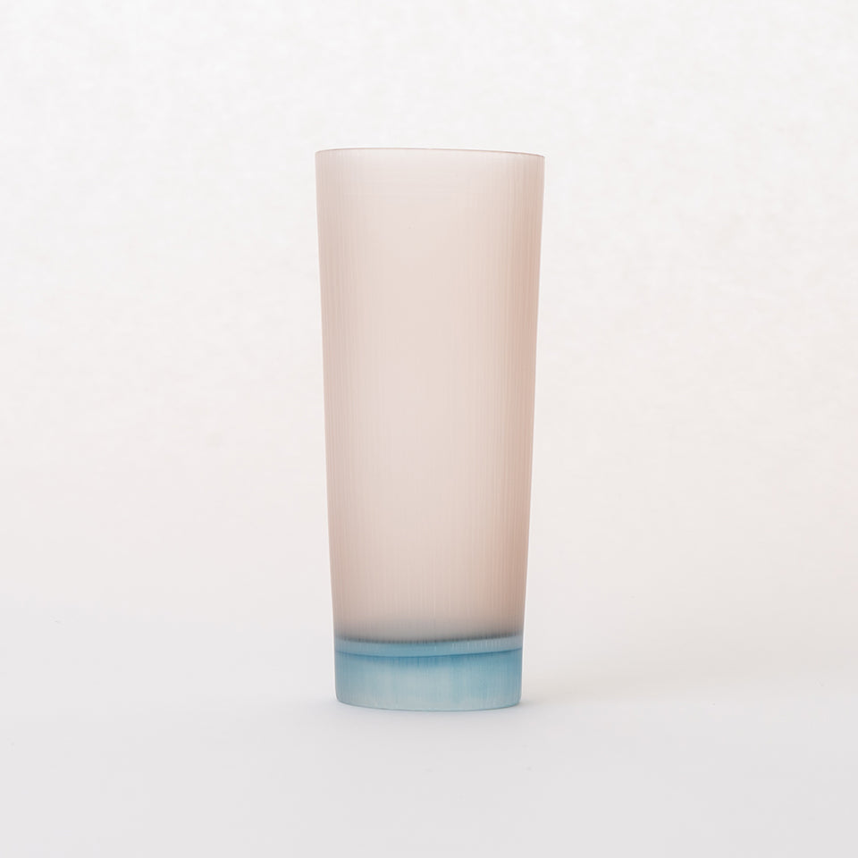 【光井威善】tumbler silence (pink brown × blue type f) [8]