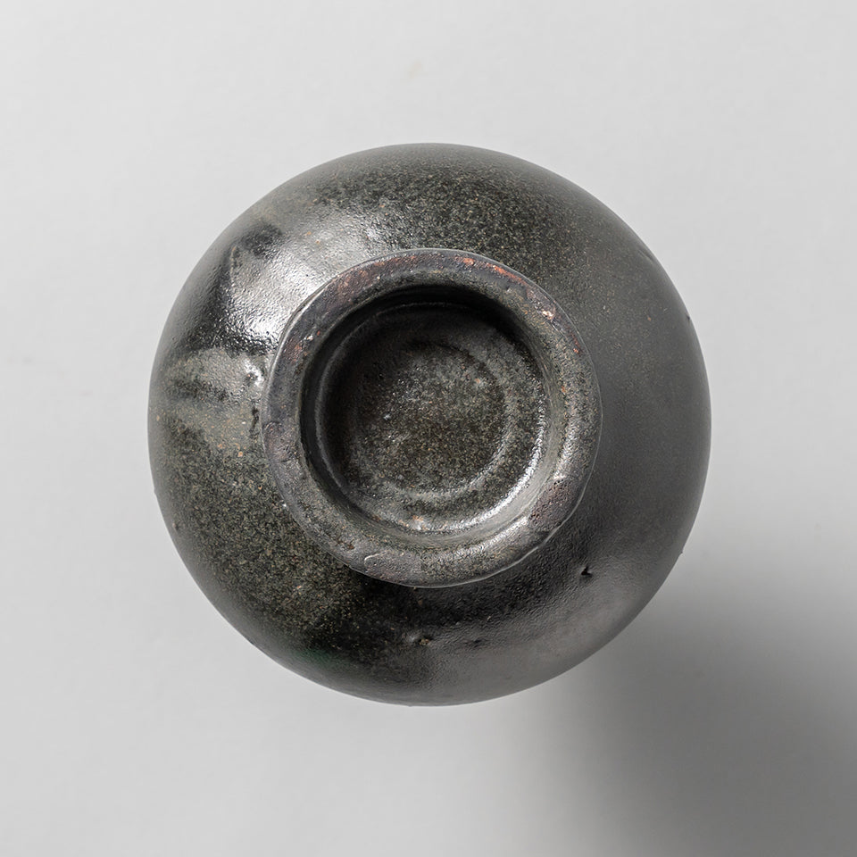 荒賀文成 黒釉花入 [90]｜Discover Japan 公式オンラインショップ