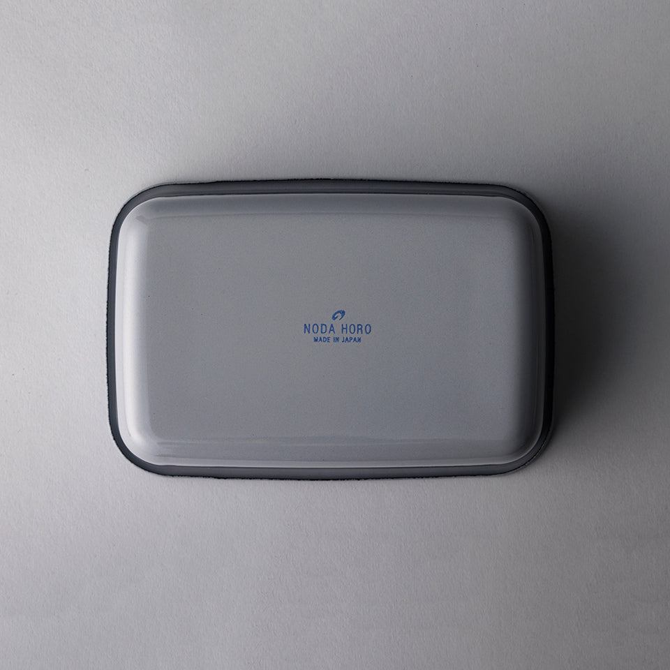 野田琺瑯 +Gray レクタングル深型Mシール蓋付き [GRF-M]｜Discover