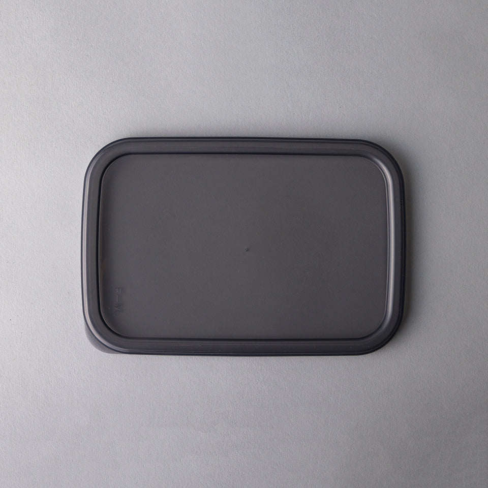 野田琺瑯 +Gray レクタングル深型Mシール蓋付き [GRF-M]｜Discover