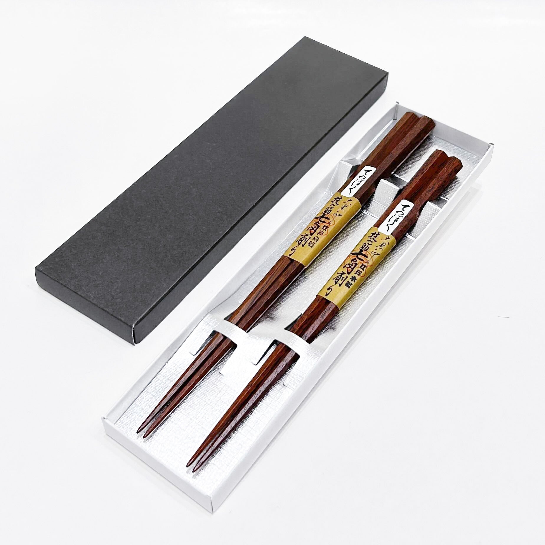 大黒屋 七角削り箸（大・小 各1膳）セット [送料無料]｜Discover