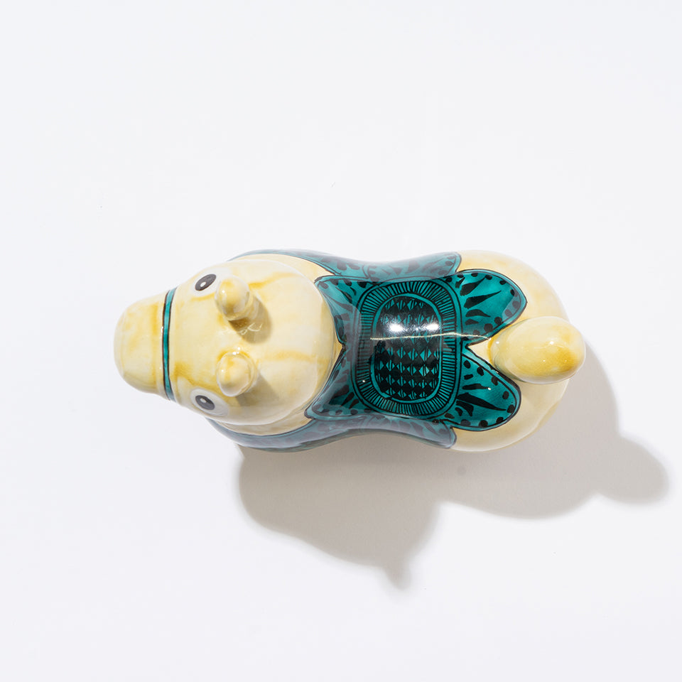 九谷焼ロディ道場八重作黄色