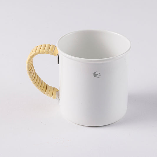 【GLOCAL STANDARD PRODUCTS】TSUBAME RATTAN Mug / M size White [5]