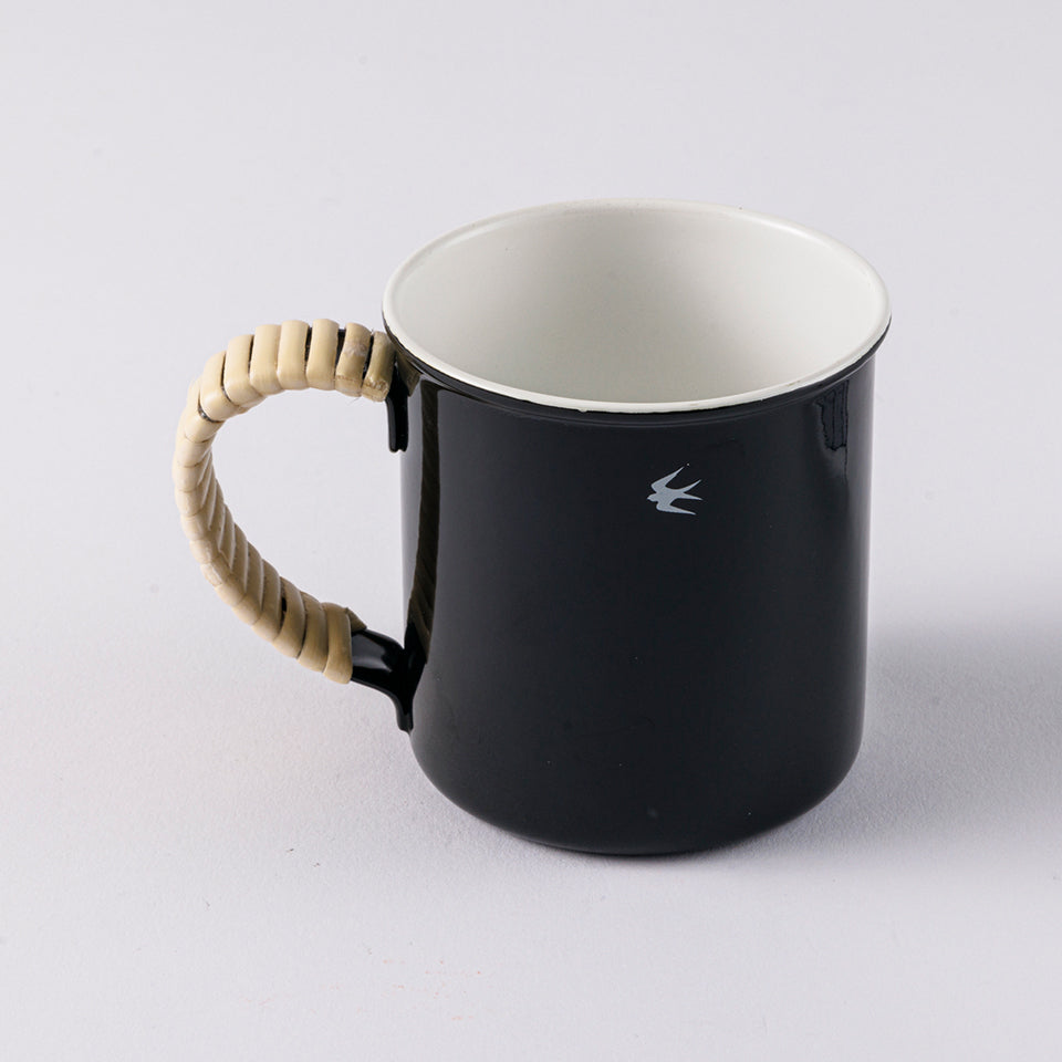 【GLOCAL STANDARD PRODUCTS】TSUBAME RATTAN Mug / M size Black [6]