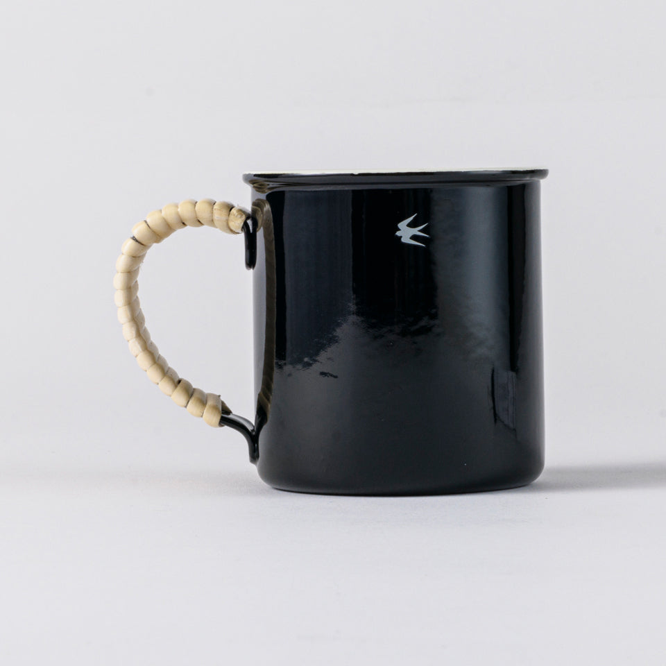 【GLOCAL STANDARD PRODUCTS】TSUBAME RATTAN Mug / M size Black [6]