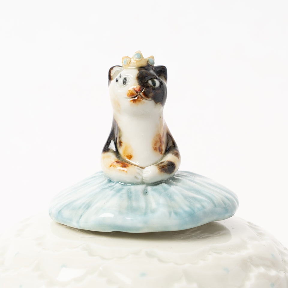 阿部春弥・阿部みか 蓋物 ねこ プリンシパル [40]｜Discover Japan