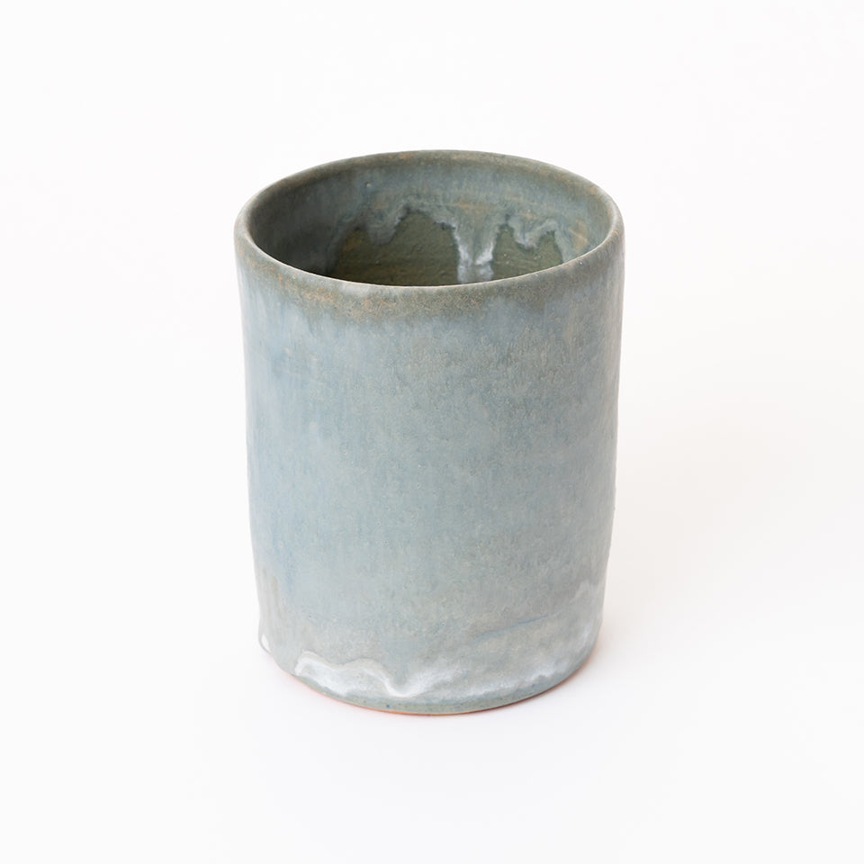 【Aya Ogawa】花器 Large Fog gray Cylinder [107]