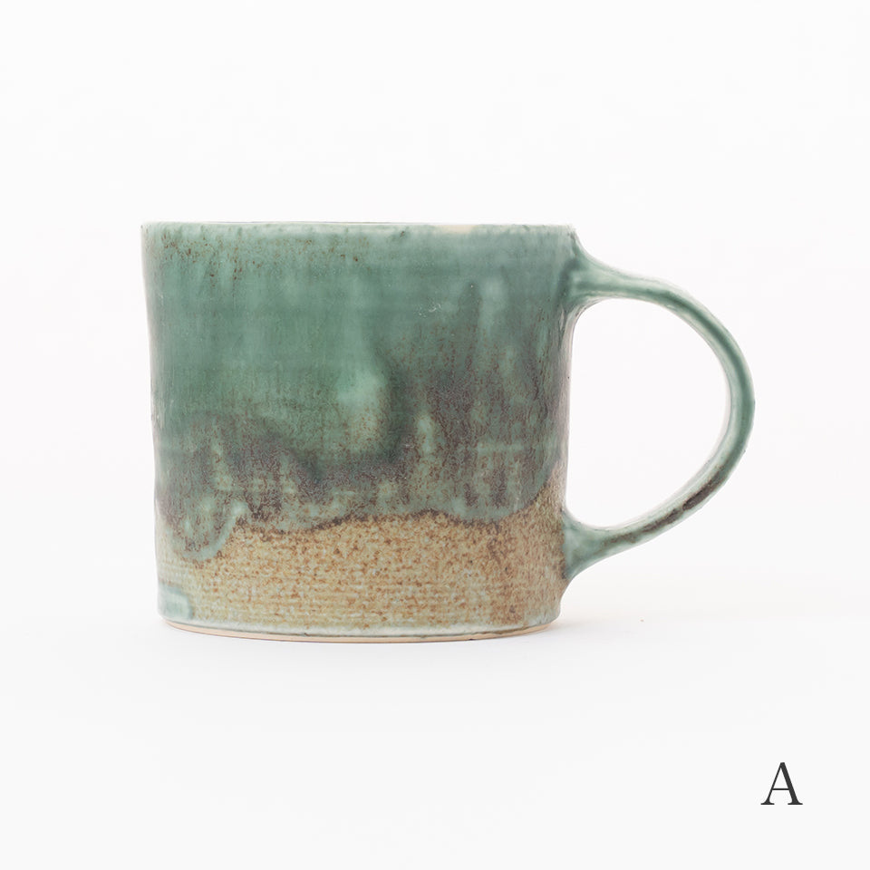 【Aya Ogawa】マグ Seed Green Brown [4]