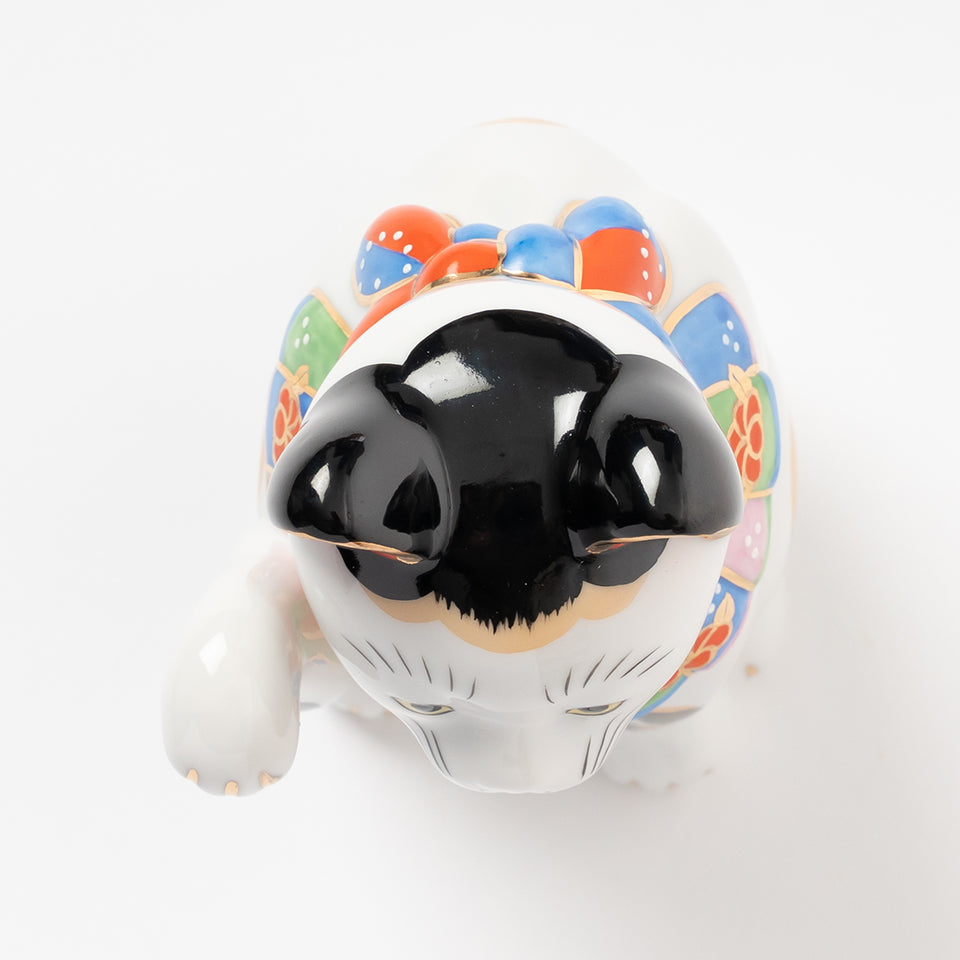 瀬戸まねきねこ ￼古瀬戸 招き猫 右手5号 左手3号 ￼ 瀬戸焼 招き猫