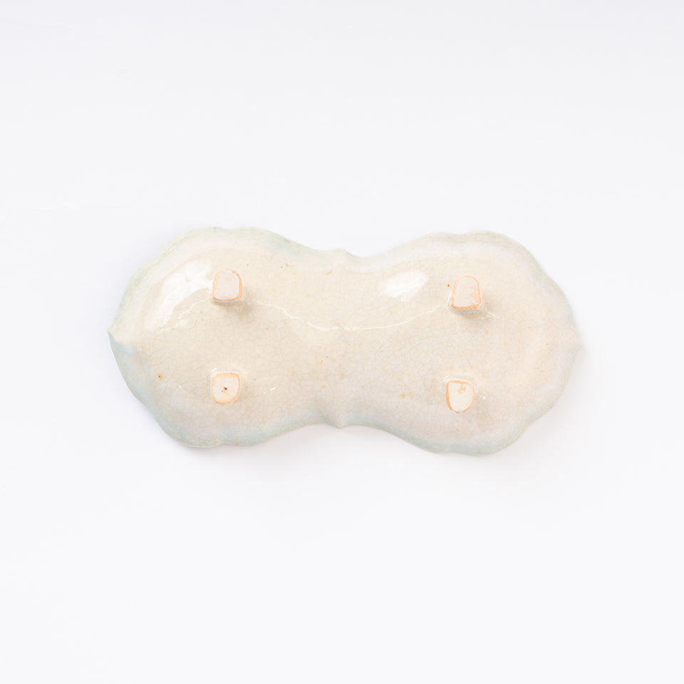 【江口智己】三彩宝相文四足向付 [5]