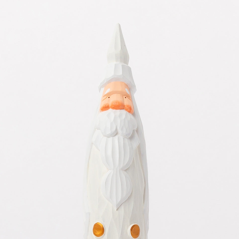 【とんがりサンタ】プレミアムキャンドル 白
