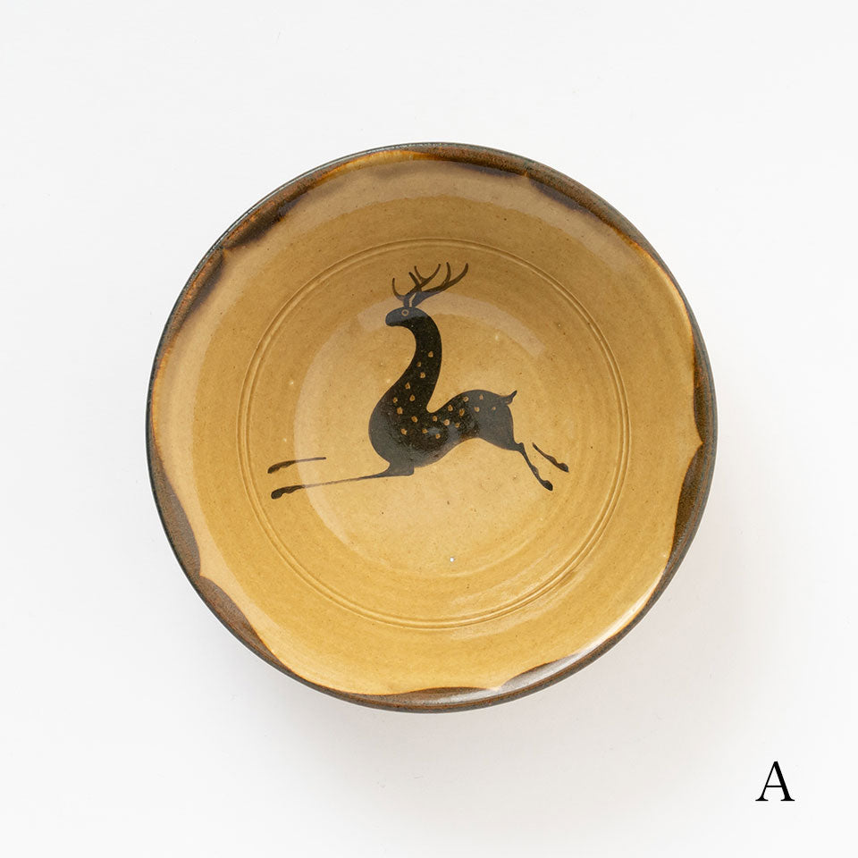 【福島晋平】鹿小鉢 [36]