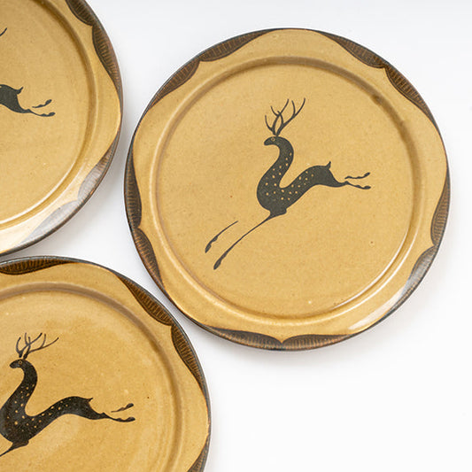 【福島晋平】鹿リム皿 [39]