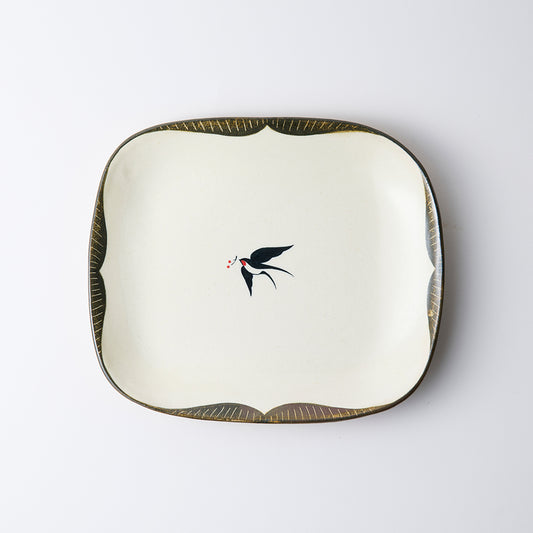 【福島晋平】ツバメプレート [9]