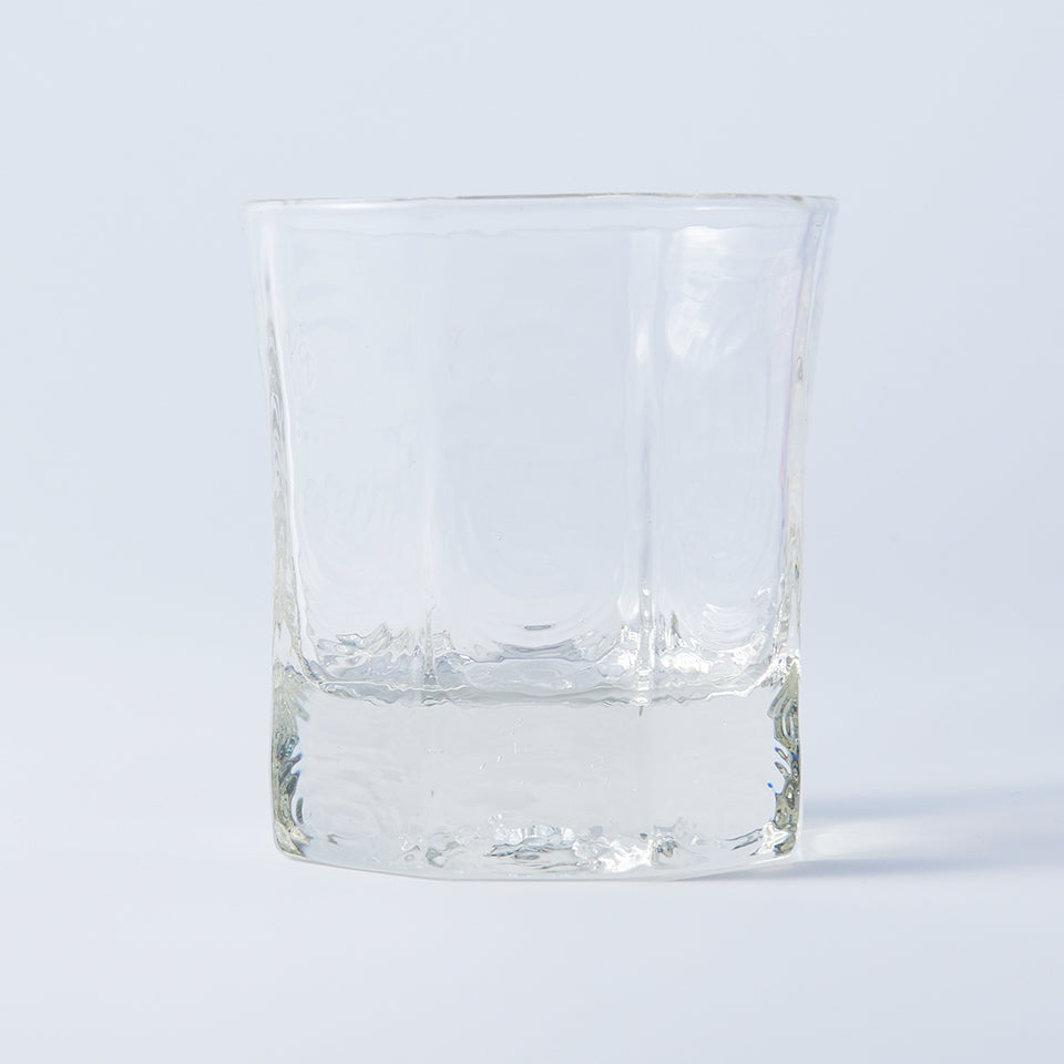 【安土草多】八角ウィスキーグラス厚底 [G9X]