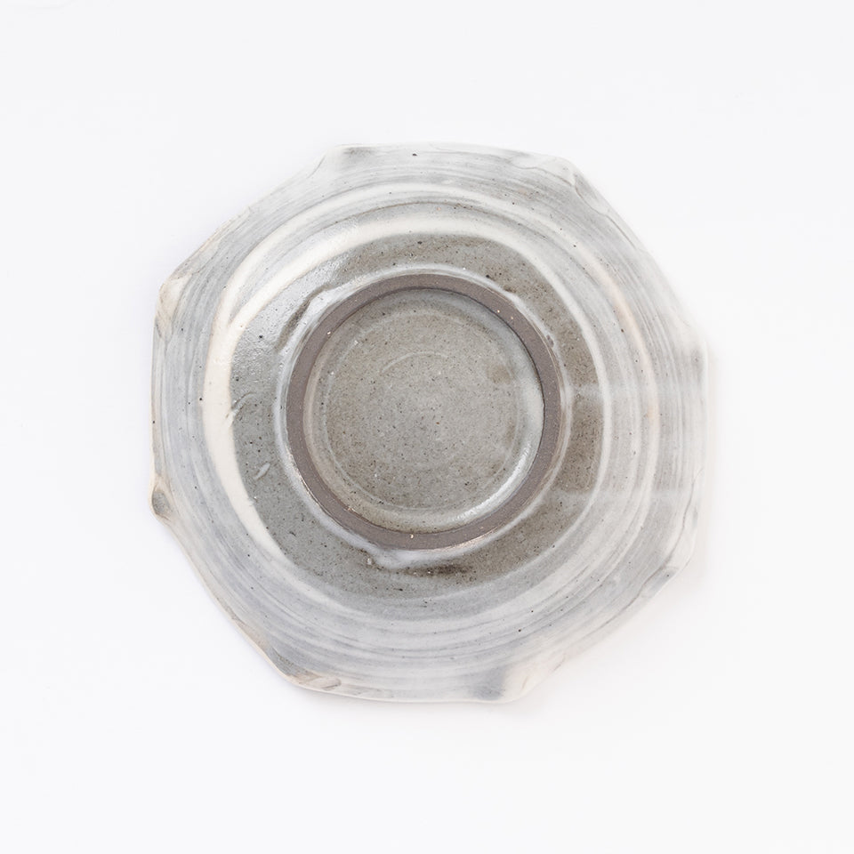 【井銅心平】三島八角向附 [2]