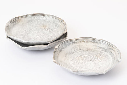 【井銅心平】三島八角向附 [2]