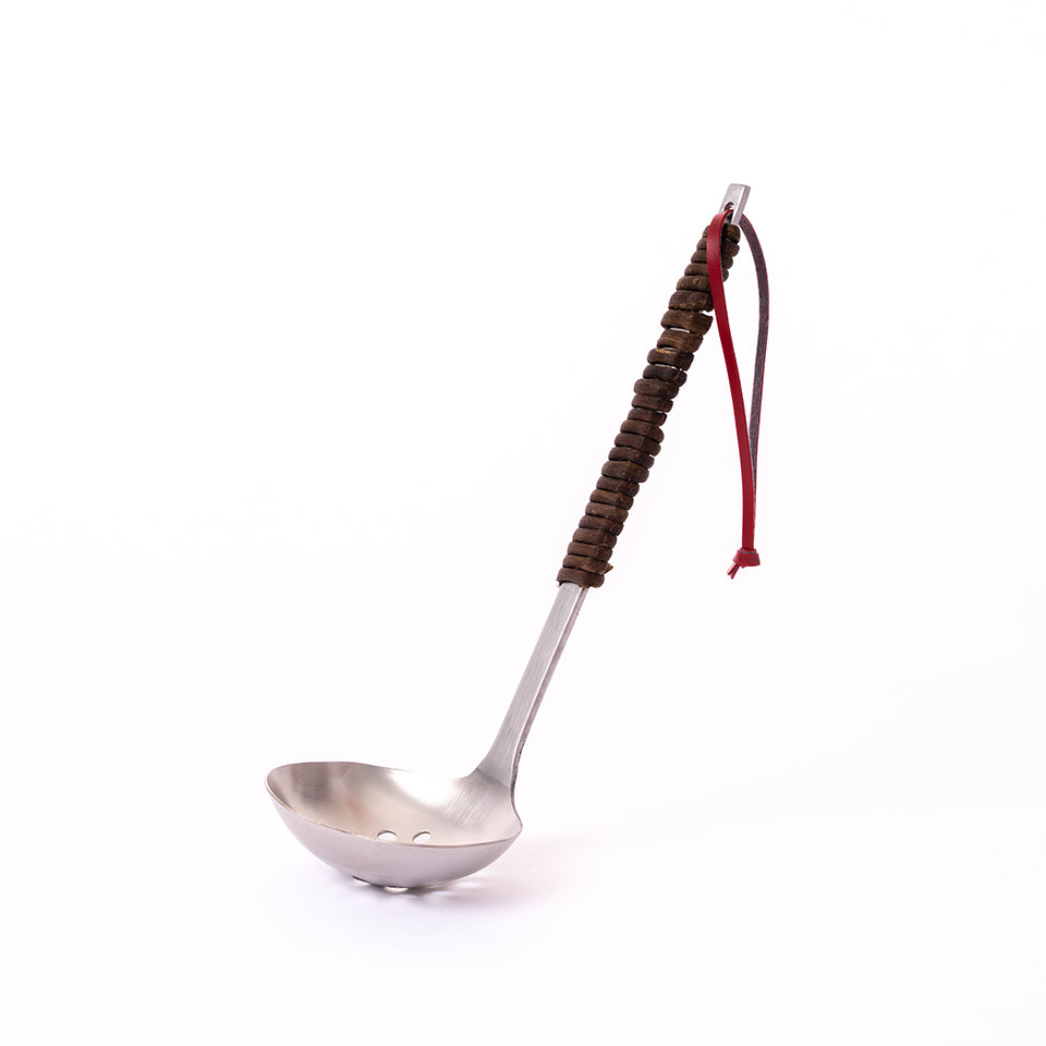 【工房アイザワ】パセリ 穴明お玉 大 アケビ巻 [9]