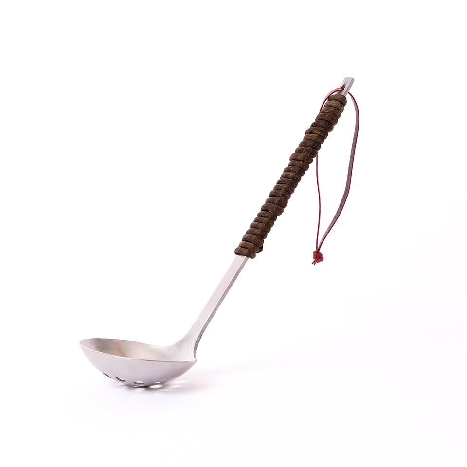 【工房アイザワ】パセリ 穴明お玉 小 アケビ巻 [11]