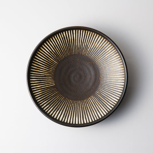 【増渕篤宥】深皿 トクサ 8号 [D1]