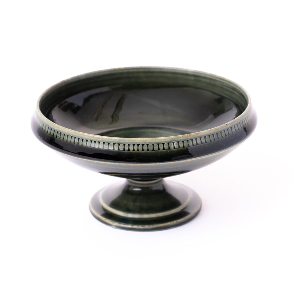 【増渕篤宥】青釉 コンポート [12]