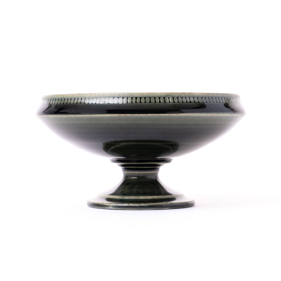 【増渕篤宥】青釉 コンポート [12]