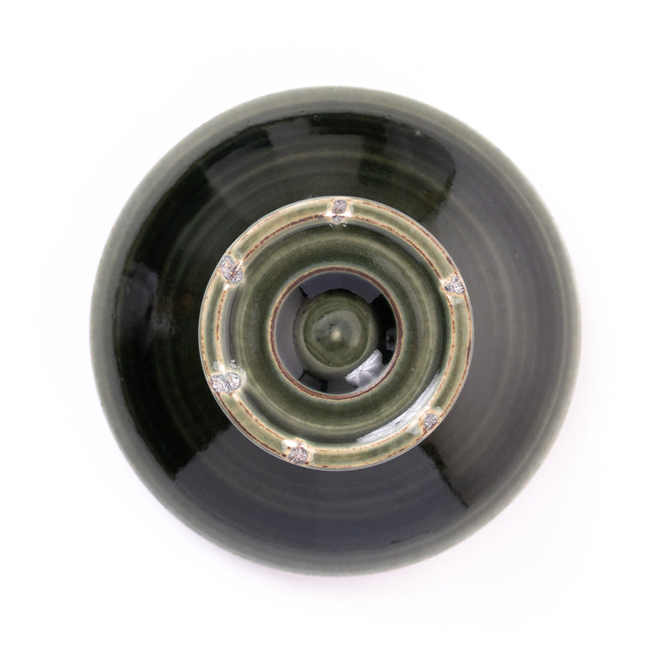 【増渕篤宥】青釉 コンポート [12]