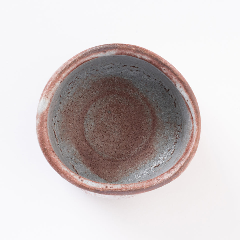 【松永 真哉】鼠志野茶碗 [8]