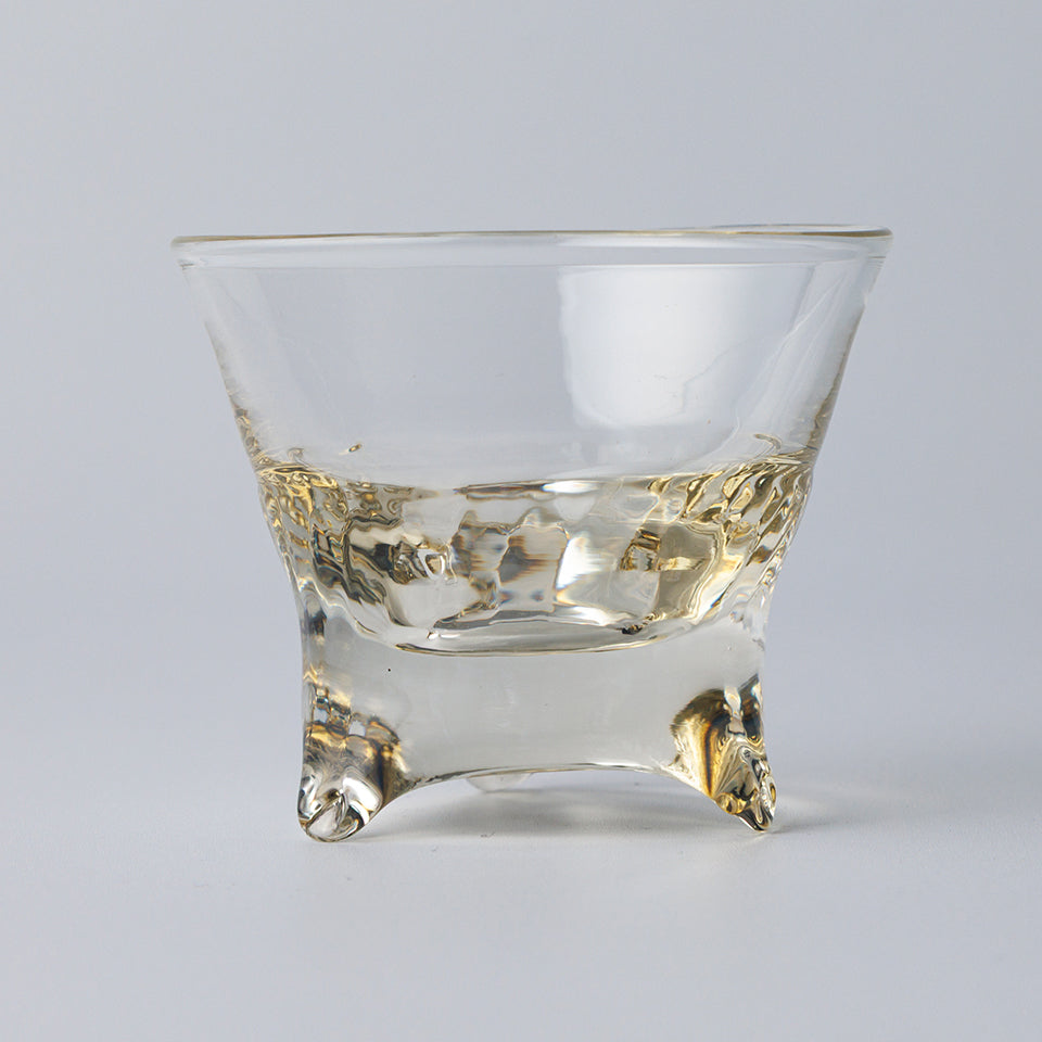 【巳亦敬一】三つ足ぐい呑み [D3]