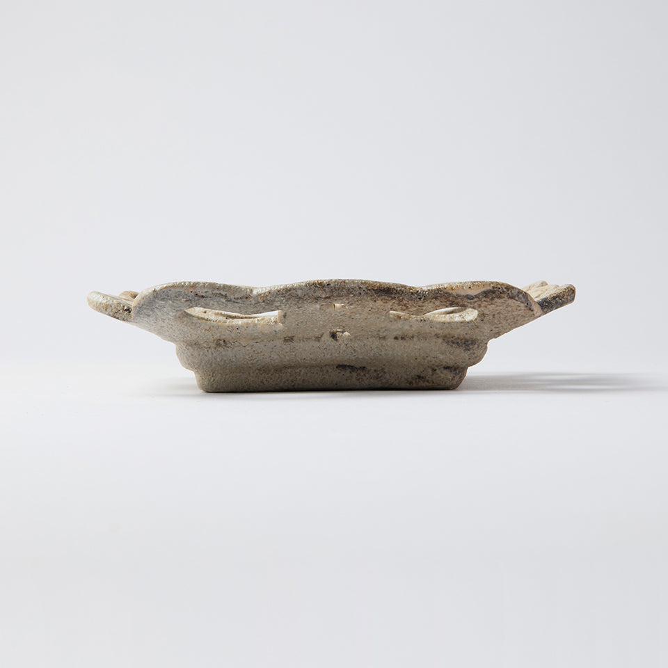 【渡辺 信史】炭化透かし向付 [1]