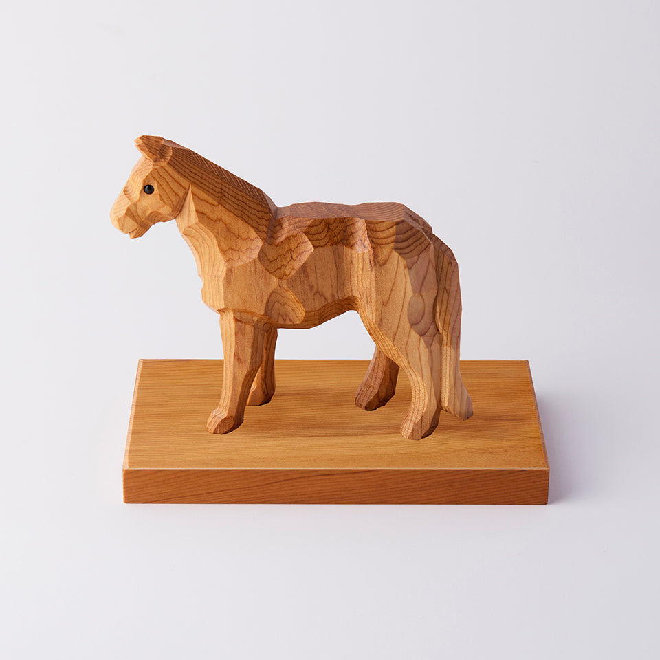 【一位一刀彫 鷲塚彫刻】午