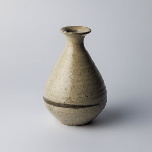 【尾形アツシ】陶石粉引 徳利 [D6]