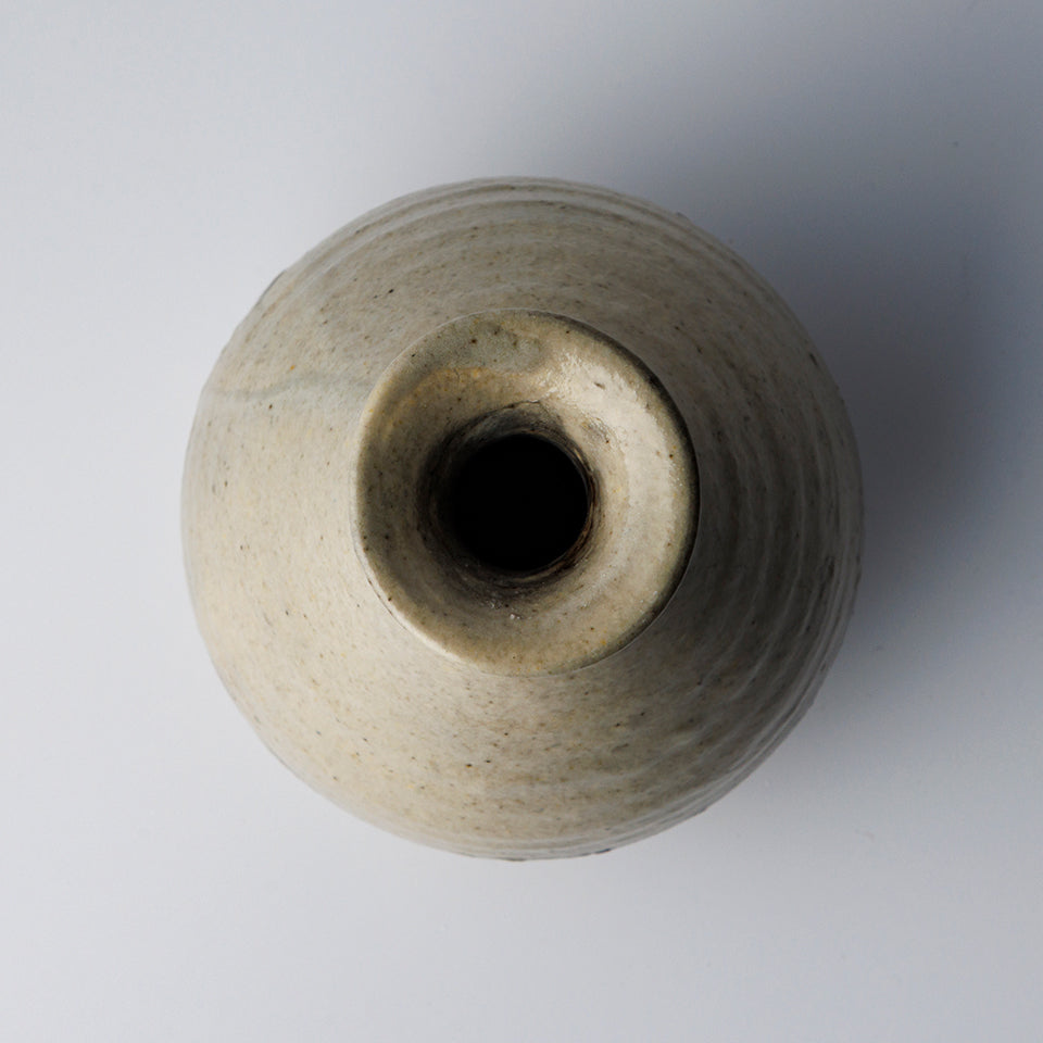 【尾形アツシ】陶石粉引 徳利 [D6]