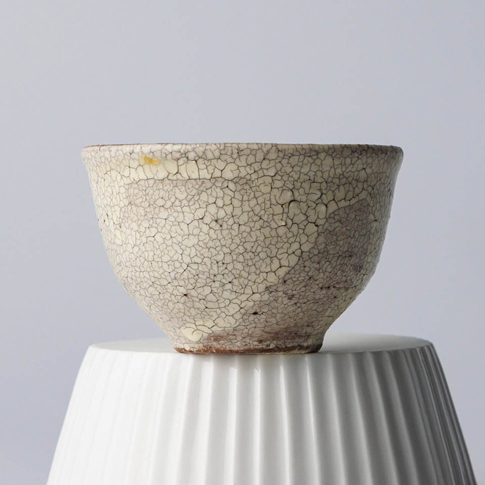 【尾形アツシ】ヒビ手 小盃（茶盃） [D12]