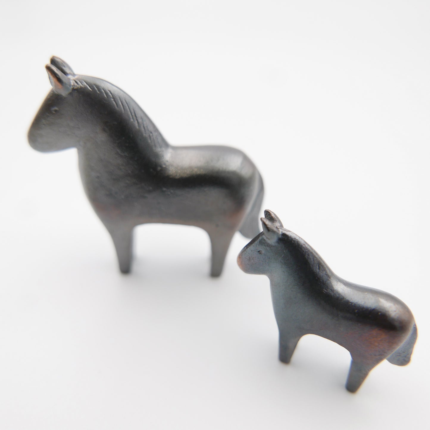 【大寺幸八郎商店】ミニ干支 福うま（茶）小 [11]