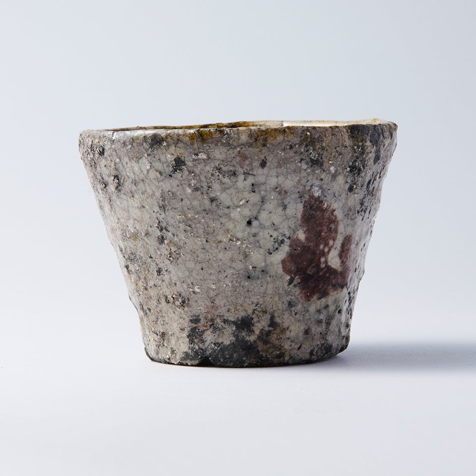 【高橋つぐみ】Raku plant pot [2-C]